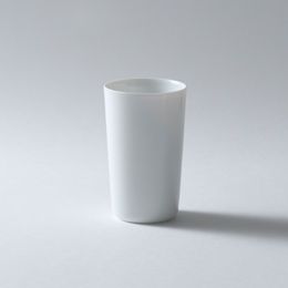 薄口コップ　長　白磁 / Usukuchi-Cup Chou